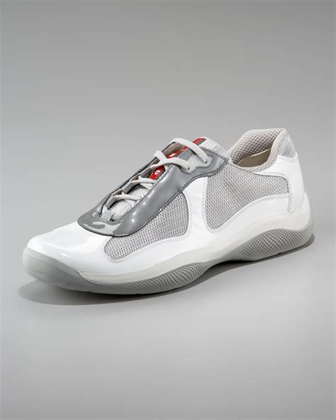 prada americas cup trainers white|Prada america's cup sneakers.